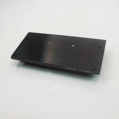 AL6063-T5 Material Aluminium Black Anodized Heat Sink For CNC Industrial Electronics