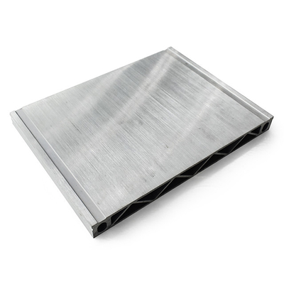 Large Battery Aluminum Extruded Heat Sink With Anodizing Surface Anti Corrosion
